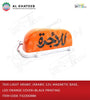 Taxi Light Arabic 12V Magnetic Base LED Orange Cover+Black Printing
