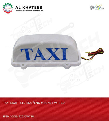 TAXI LIGHT STD ENG/ENG MAGNET WT+BU