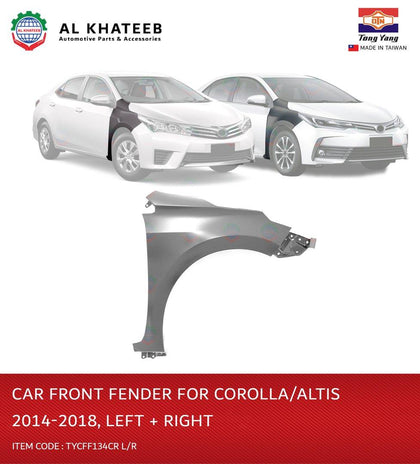 Al Khateeb TYG Car Front Left Fender For Corolla And Altis 2014-2018