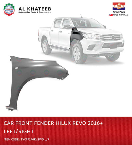 Al Khateeb TYG Pickup Front Left Fender With Side Lamp Hole For Hilux Revo 2016+