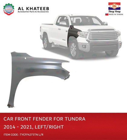 TYG Front Right Fender With Hole For Tundra 2014-2021