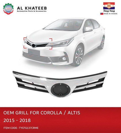 Al Khateeb TYG OEM Grille For Corolla And Altis 2015-2018