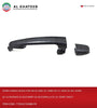 Al Khateb Hushan Car Front Exterior Door Handle Black With Keyhole R-H 2Pcs