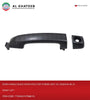 Hushan Car Front Exterior Door Handle Black Without Keyhole Tundra 2007-2021 Sequoia 2008-2022, Left 2Pcs