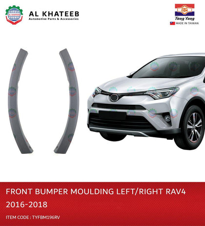 TYG Car Front Bumper Moulding Right RAV4 2016-2018