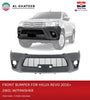 TYG Front Bumper For Hilux Revo 2016+ 2Wd With Finisher