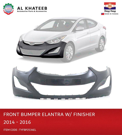 Al Khateeb TYG Front Bumper With Finisher For Elantra 2014-2016