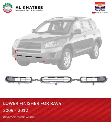 Al Khateeb TYG Front Bumper Lower Finisher For Rav4 2009-2012