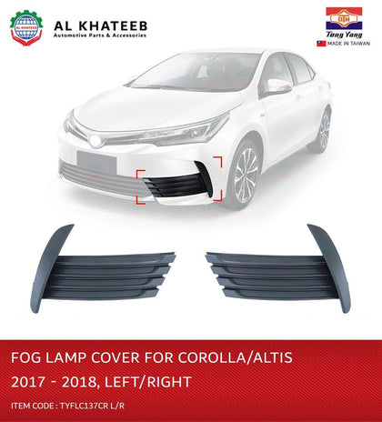 TYG Fog Lamp Cover Corolla / Altis 2017-2018, Right