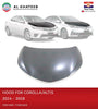 TYG Steel Hood Panel For Corolla And Altis 2014-2018