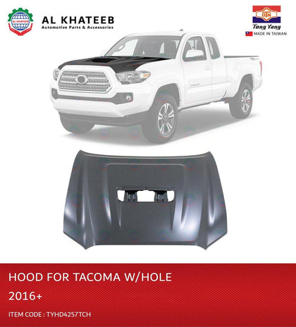 Al Khateeb TYG Steel Hood Panel With Hole For Tacoma 2016+