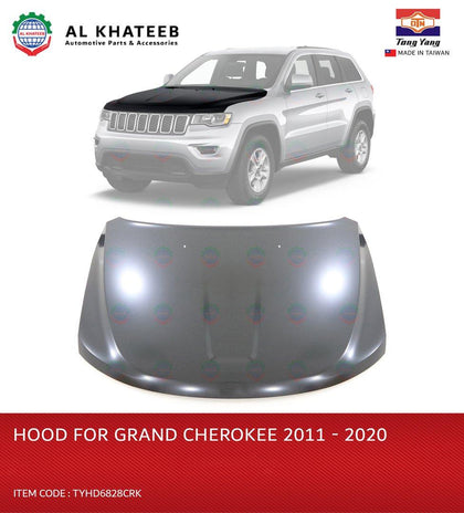 TYG Steel Hood For Grand Cherokee 2011-2020