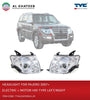 Al Khateeb TYC Car Headlight With Electric Motor Hid Left Pajero 2007-2017