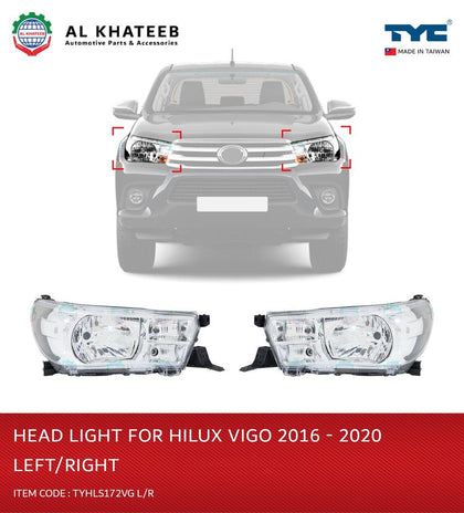 Al Khateeb TYC 1Pc Tail Light For Hilux Revo 2016-2020