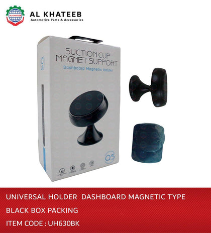 Universal Holder Dashboard Magnetic Type Black Box Packing
