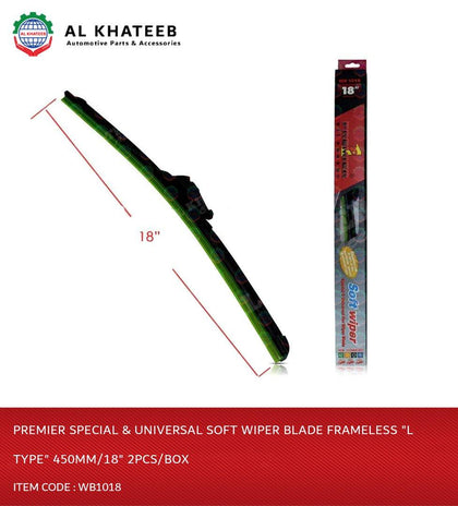 Premier Special & Universal Soft Wiper Blade Frameless 