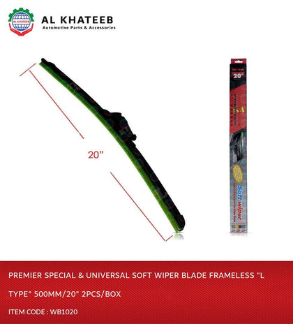 Premier Special & Universal Soft Wiper Blade Frameless 