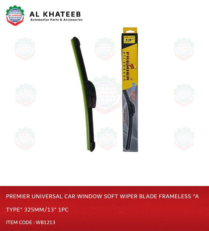 Universal Car Window Soft Wiper Blade Frameless 