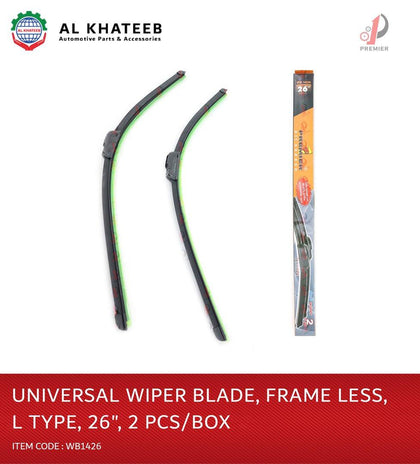 Premier Universal Soft Wiper Blade Frameless 
