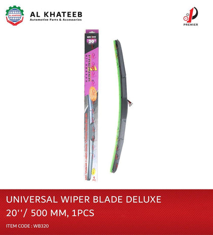 Al Khateeb Premier Toyota And Universal Car Deluxe Wiper Blade 500Mm/20