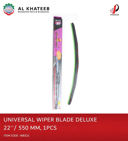 Al Khateeb Premier Toyota And Universal Car Deluxe Wiper Blade 550Mm/22