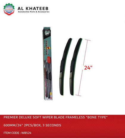 Premier Deluxe Soft Wiper Blade Frameless 