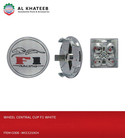 WHEEL CENTRAL CUP F1 WHITE