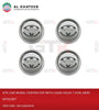 Car Wheel Center Cap With Logo Hilux 7.5Cm, Gray 4Pcs/Set