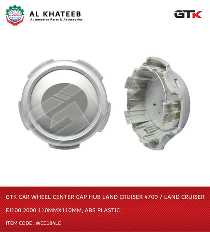 GTK Car Wheel Center Cap Hub Land Cruiser 4700 / Land Cruiser FJ100 2000 110Mmx110Mm, ABS Plastic