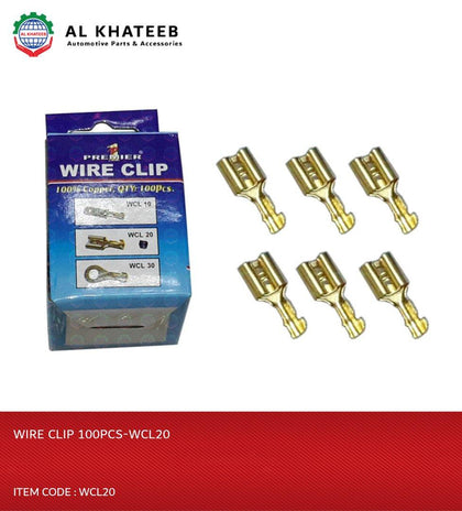 WIRE CLIP 100PCS-WCL20