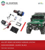 AutoTech Electric Winch 4X4 Off Road 4500LBS 12V/24V 310x105x106mm, Glossy Black