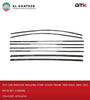 GTK Car Window Molding Strip Cover Frame Trim Rav4 2006-2012 8Pcs/Set, Chrome