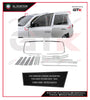 GTK Car Window Molding And Pillar Strip Trim Decoration Land Cruiser FJ200 2010-2014 24Pcs/Set, Chrome