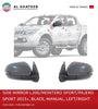 Manual Black Side Mirror For L200, Montero Sport & Pajero Sport 2015+