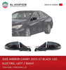 Al Khateeb YTM Car Side Mirror Left Electric Automatic Foldable With LED Camry 2015-2017 L-H, Black