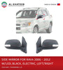 Toyota RAV4 Al Khateeb Taiwan Side Mirror Right Electric Foldable Black With LED 2006-2012