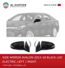 Al Khateeb YTM Car Side Mirror Left Electric Automatic Foldable Chrome With LED Avalon 2013-2018 , L-H